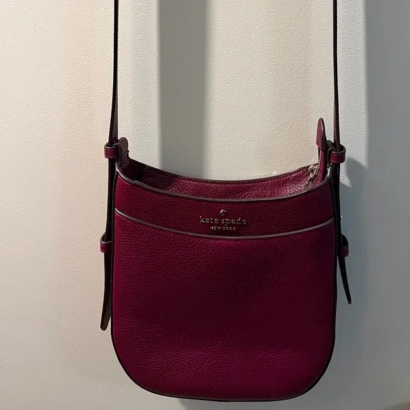 Kate Spade Deep Red Crossbody Bag - Picture 1 of 3